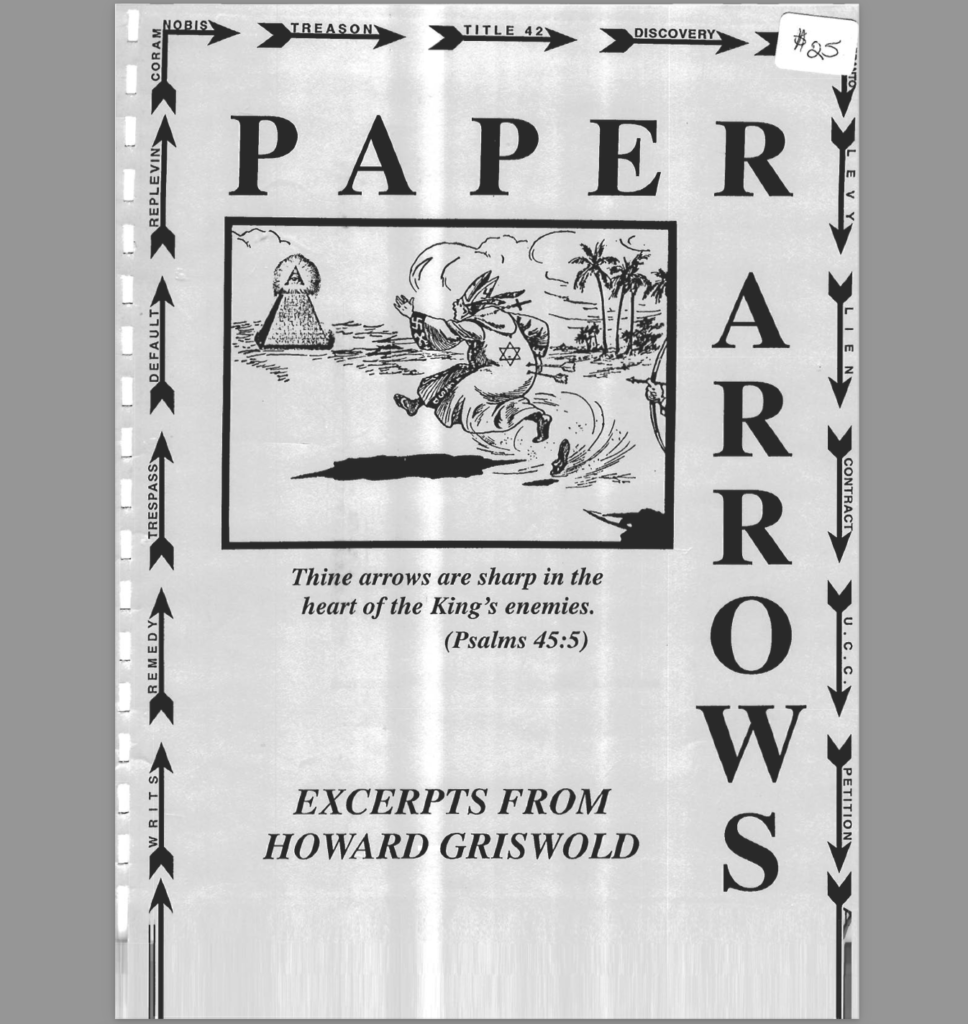 PAPER ARROWS   HOWARD GRISWOLD