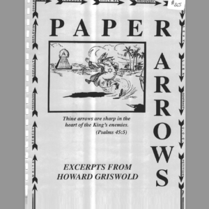 PAPER ARROWS   HOWARD GRISWOLD