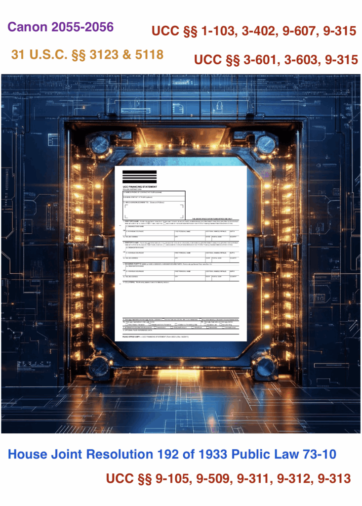 UCC Estate Claim, Perfect Security Interest, and Trust Creation