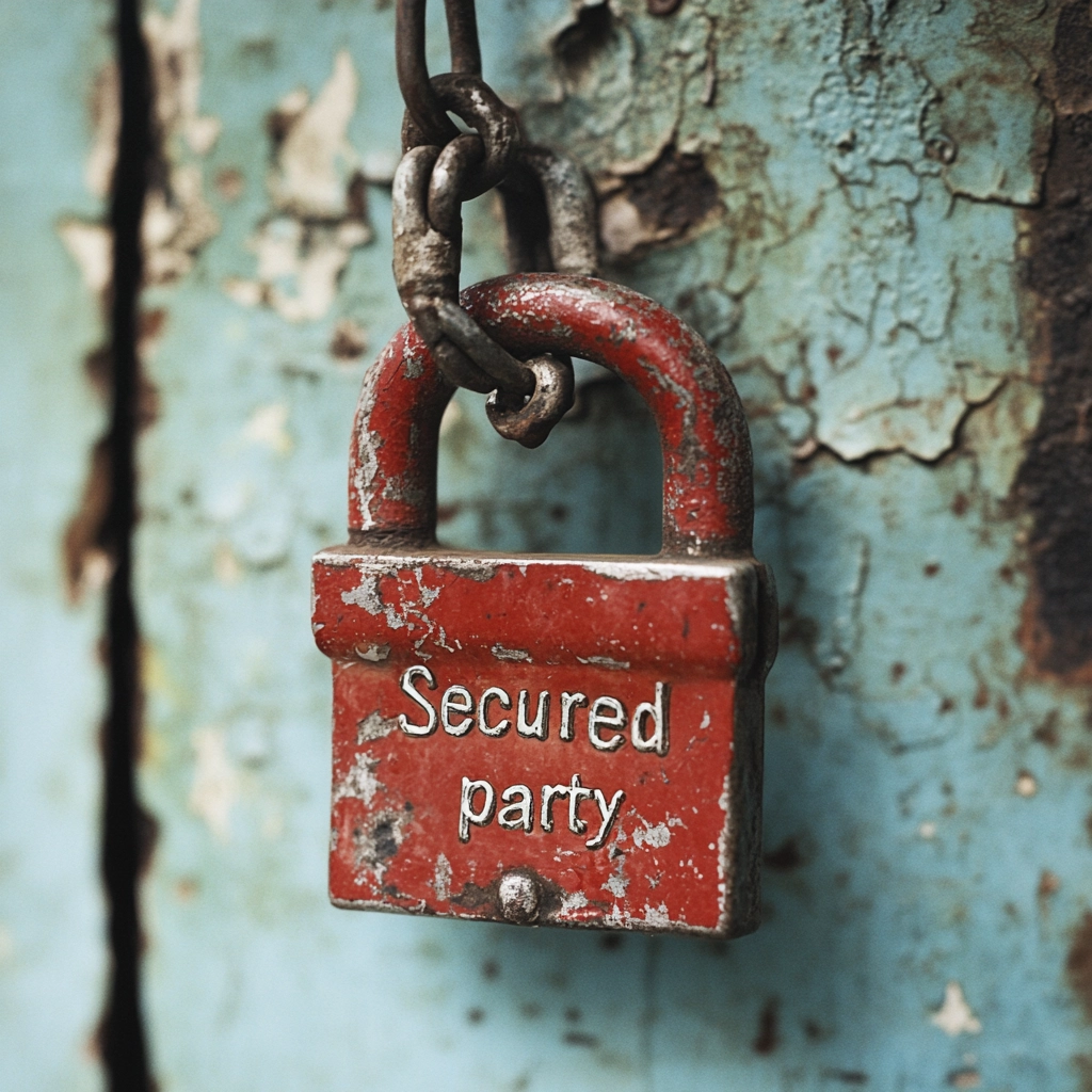 What is a secured party ?