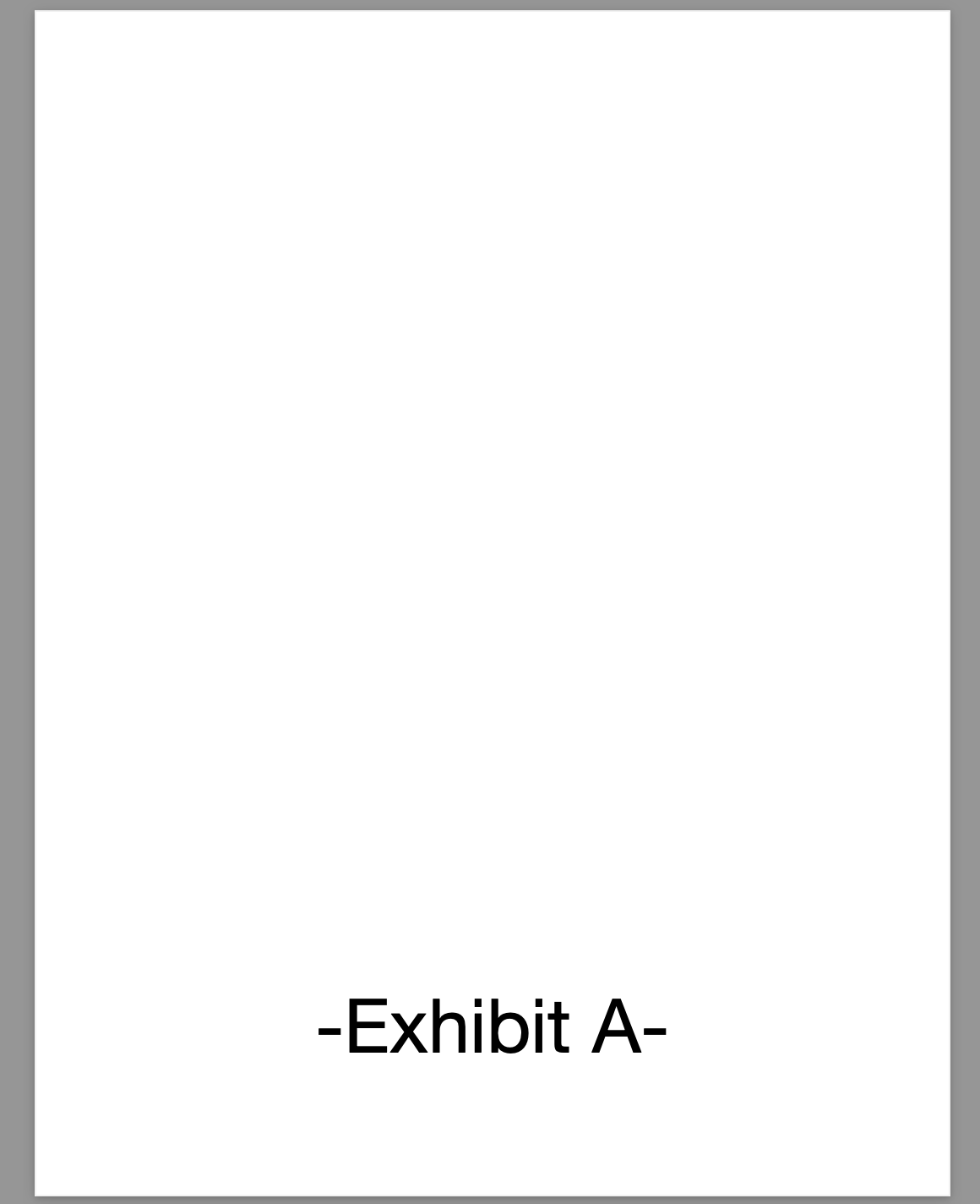 Exhibits/Evidence -- WG EXPRESS vs MARINAJ PROPERTIES and Naji Doumi