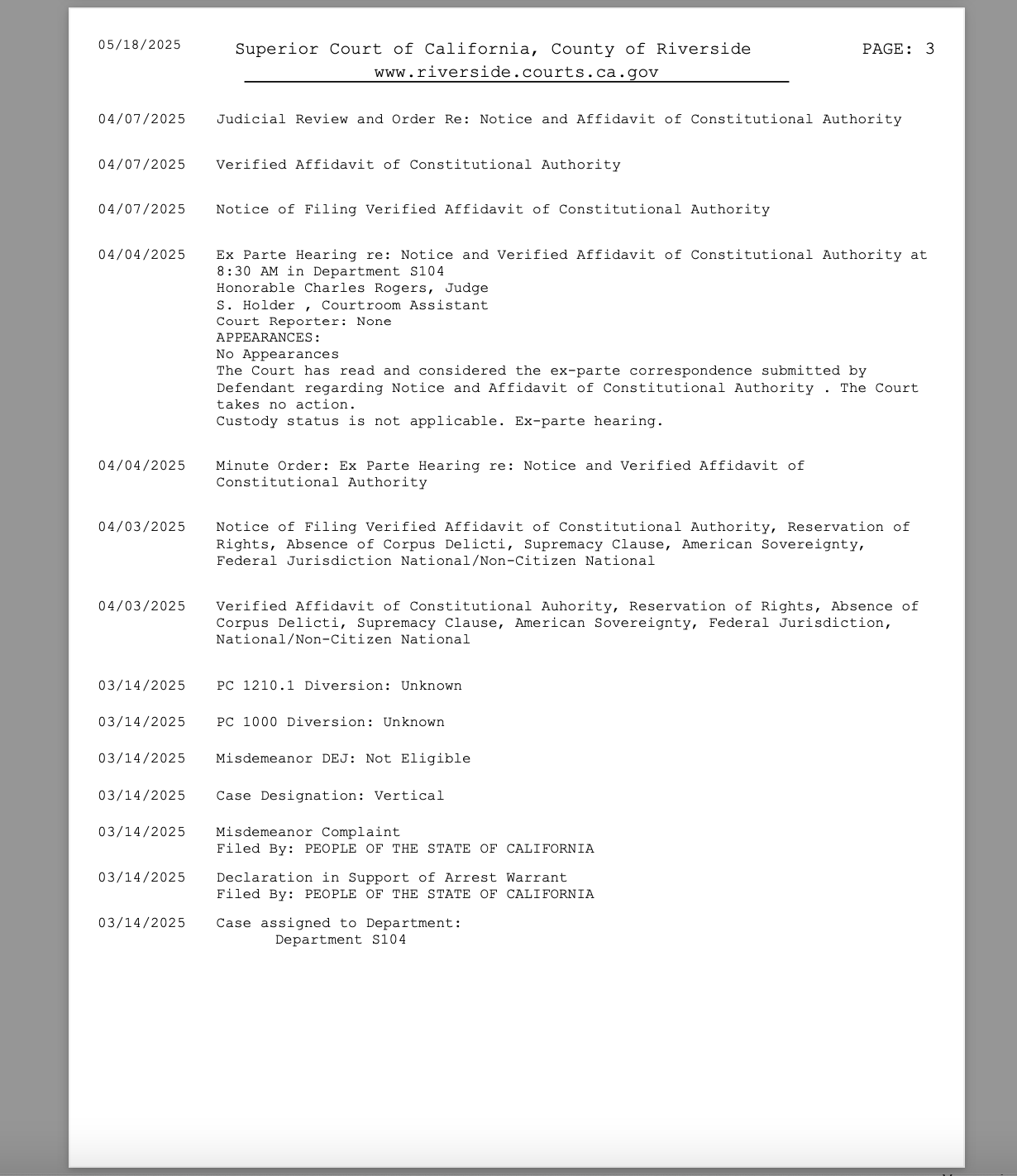 RICO in Riverside, California: Corrupt Courts, Fraudulent Actors, and Criminal Obstruction of Federal Jurisdiction