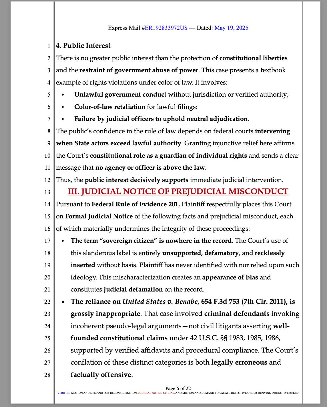Kevin: Realworldfare Strikes Back against Wesley hsu and Maria Audero's bias, fruad, and obstruction