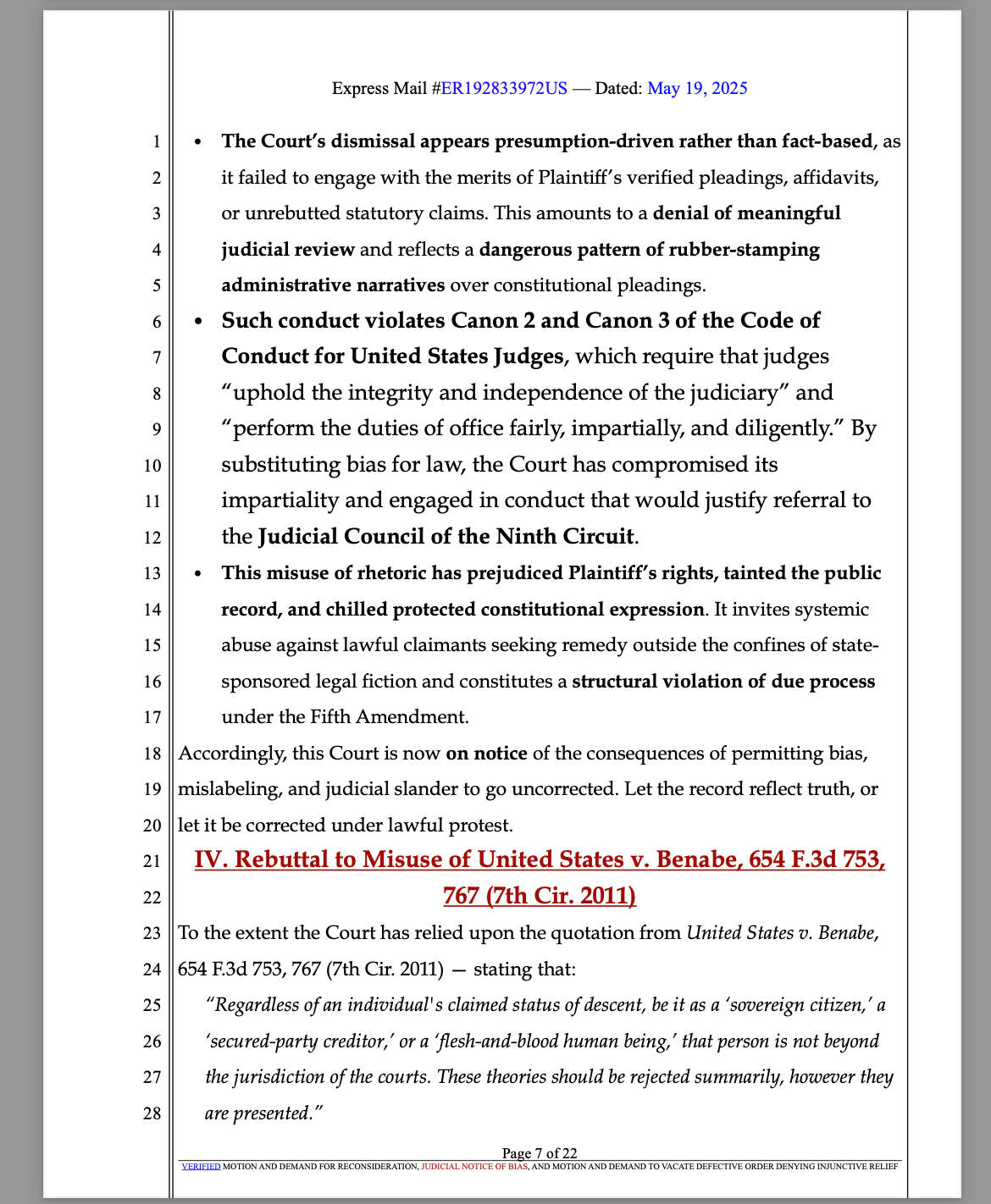 Kevin: Realworldfare Strikes Back against Wesley hsu and Maria Audero's bias, fruad, and obstruction