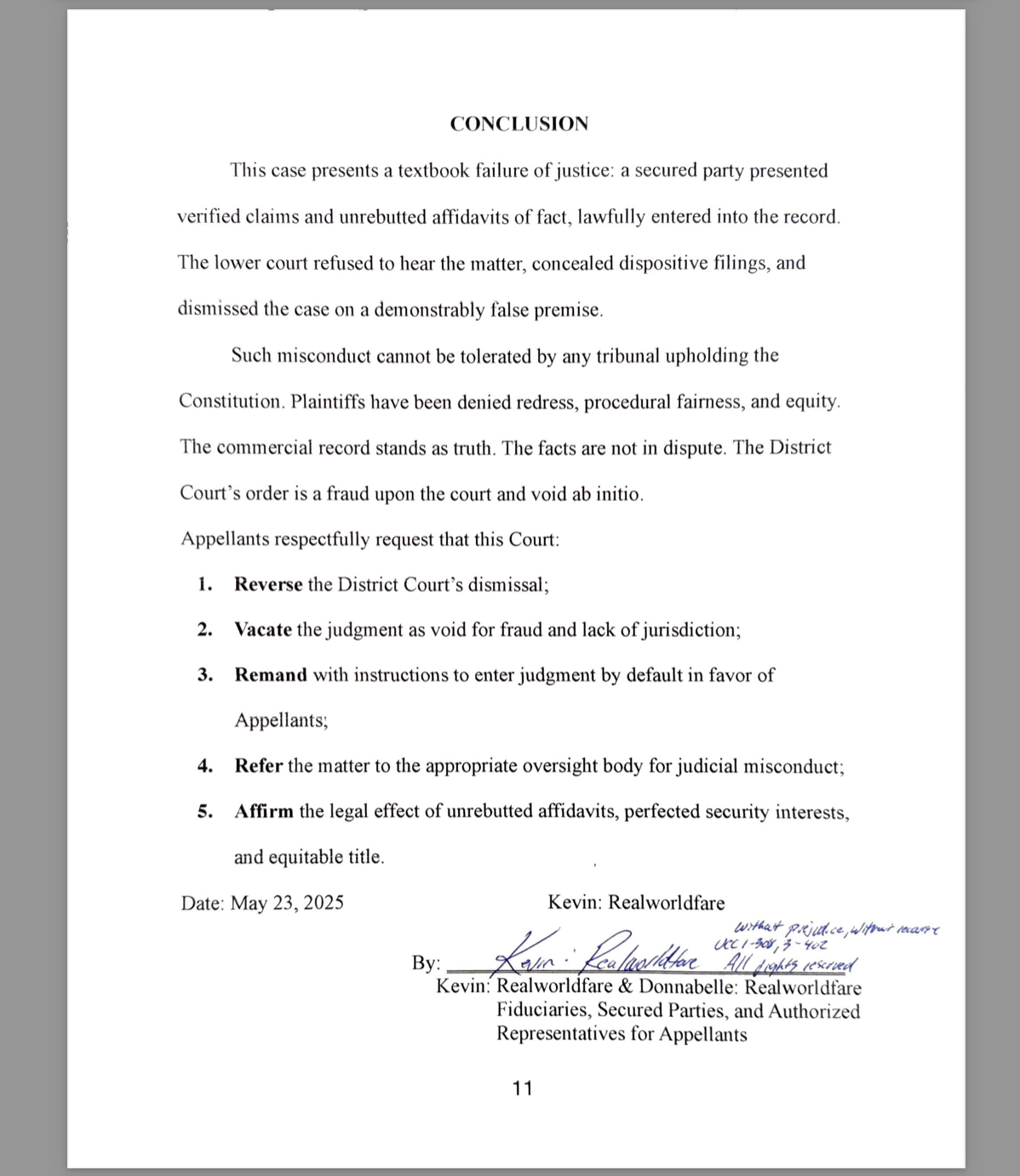 Opening Brief to the Ninth Circuit Appeals Court Exposes Judicial Misconduct, Ultra Vires, Factual Misrepresentation and Concealment by Jesus G. Bernal, and Record Suppression and Due Process Denial in Walker Estate v. PHH Mortgage, Sierra Pacific Mortgage