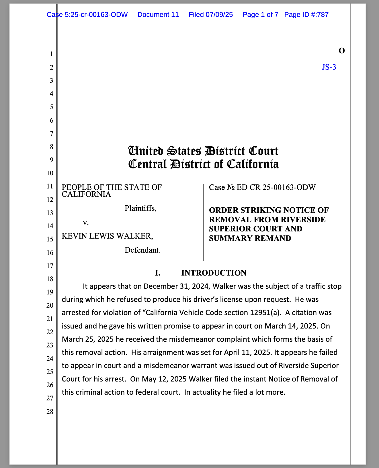 EXPOSING JUDICIAL FRAUD: How a Federal Judge Otis D. Wright, II Ignored Civil Rights Law, Violated Due Process, and Tried to Bury a Federal Removal Under 28 U.S.C. § 1443(1)