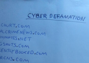 Cyber Defamation Linked Websites