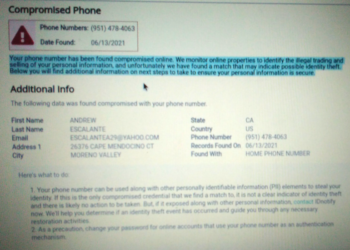 Identity Theft Evidence